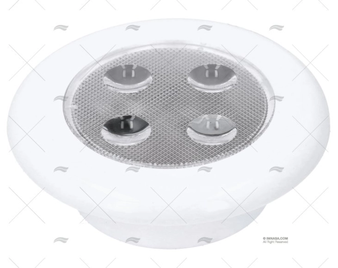 PLASTIC CEILING LIGHT FLUSH MOUNT