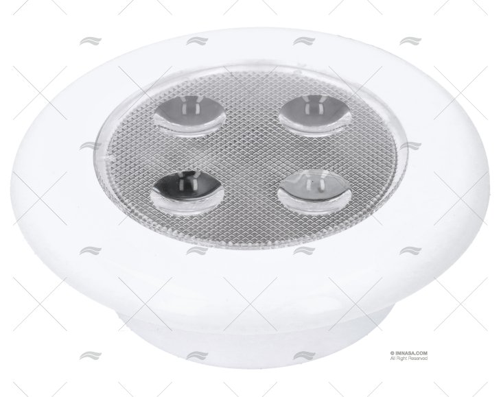 PLASTIC CEILING LIGHT FLUSH MOUNT