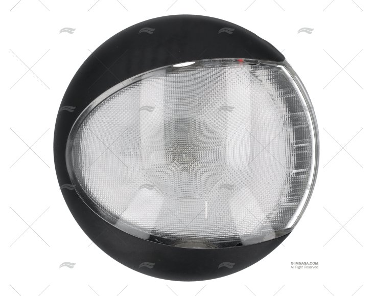 LUZ SUPERFÍCIE LED PRETA 9-33V BRANCO MO HELLA MARINE