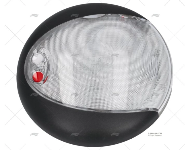 LUCE SUPERFICIE LED NERA 9-33V BIANCO/RO HELLA MARINE