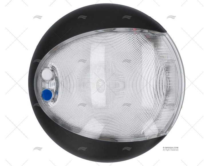 LUZ EUROLED 130 BRANCO/AZUL TAMPA PRETA HELLA MARINE