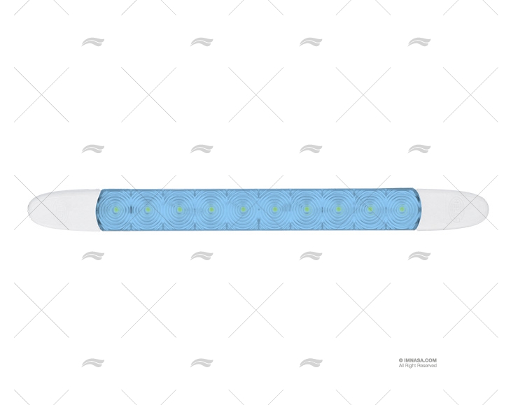 PLAFONIERA LED THINLITE 24V BLU HELLA MARINE
