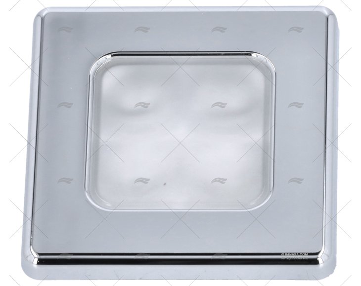 PLAFONIERA LUCE DI CORTESIA FINITURA ARGENTO 12V HELLA MARINE