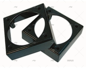 SUPPORTO PLAFONIERA CROMATO / KIT 2 HELLA MARINE