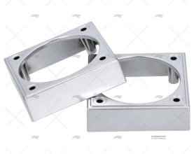 SUPORTE PLAFON CROMADO ACETINADO / PACK 2 HELLA MARINE