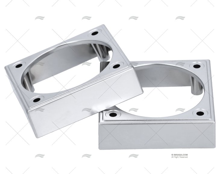 SUPORTE PLAFON CROMADO ACETINADO / PACK 2 HELLA MARINE