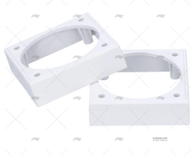 SUPPORTO PLAFONIERA BIANCO / KIT 2 HELLA MARINE