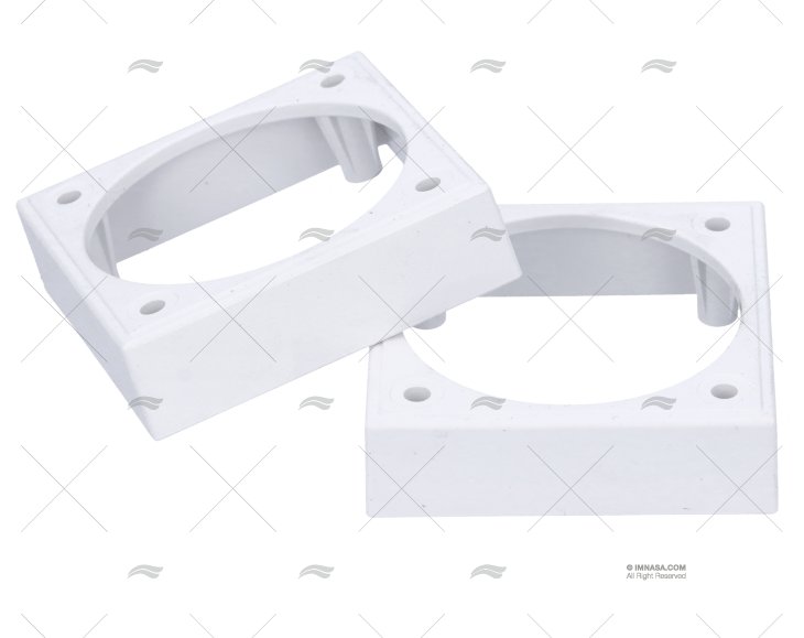 SUPPORTO PLAFONIERA BIANCO / KIT 2 HELLA MARINE