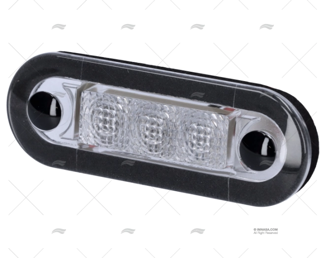 LUZ OBLONGA VERMELHA 12V HELLA MARINE