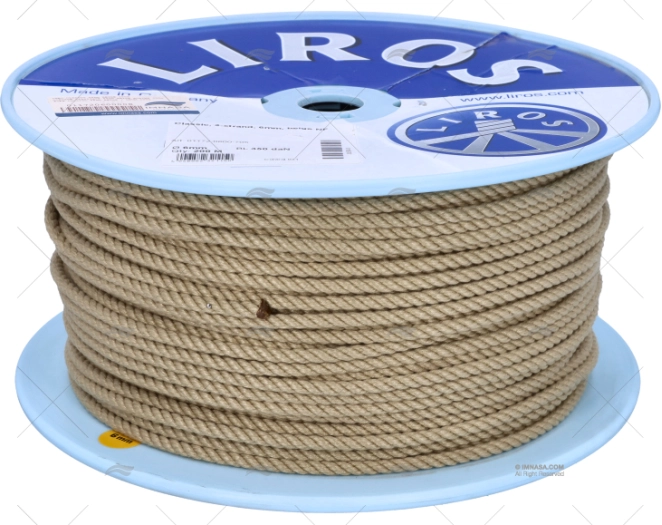 CIMA CLASSICA 06mm BEIGE 200m LIROS