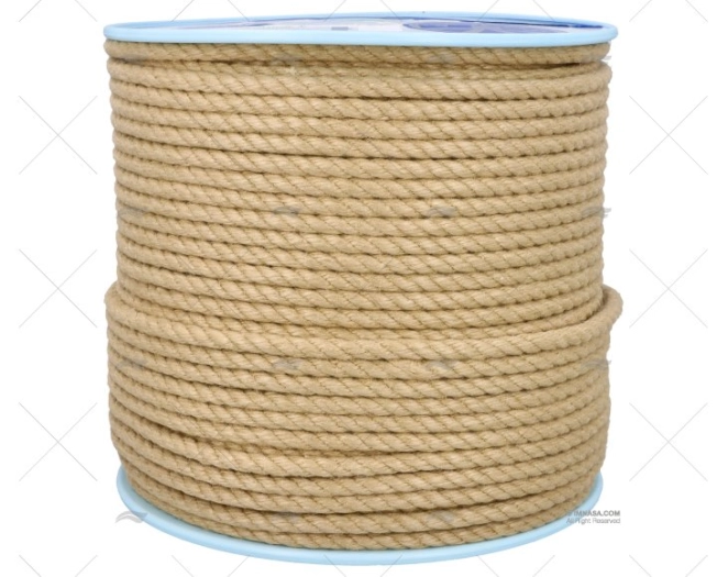 ROPE HISTORIC 10mm HEMP / DRUM 200m LIROS