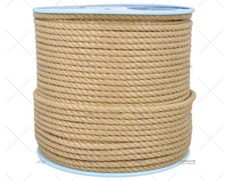 ROPE HISTORIC 10mm HEMP / DRUM 200m LIROS