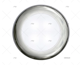 LUCE RAKINO LED 28LUX 24V PLASTICA BIANCA HELLA MARINE