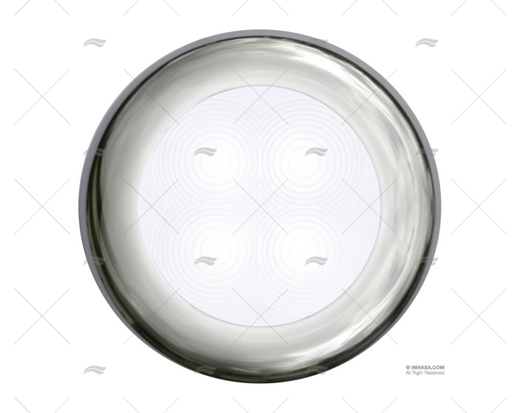 LUCE RAKINO LED 28LUX 24V PLASTICA BIANCA HELLA MARINE