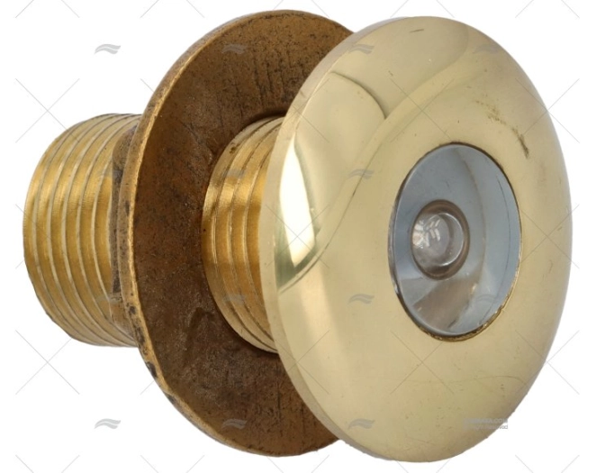 LED INDUS 10-30V OTTONE LUCIDATO/BLU FORESTI SUARDI