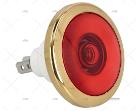 LUZ INTERIOR PYXIS-R DOURADA/VERMELHA FORESTI SUARDI