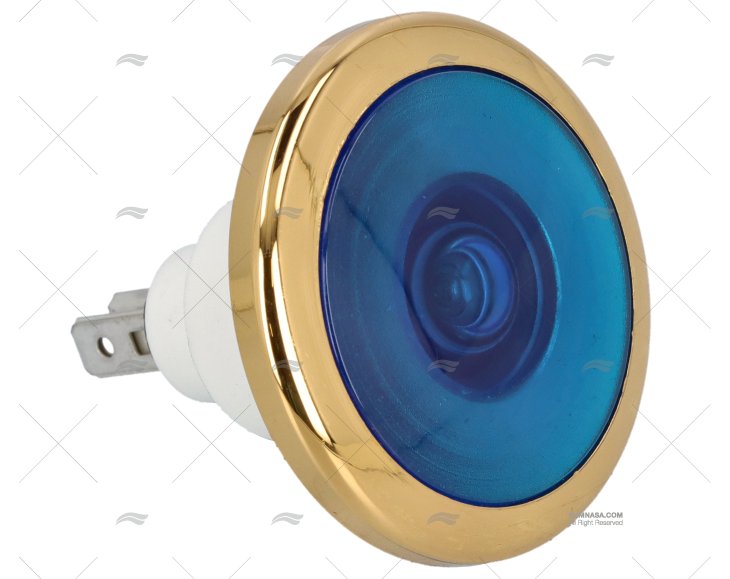 LUCE INTERNA PYXIS-R DORATA/BLU FORESTI SUARDI