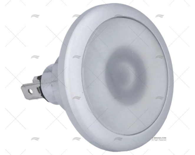 LUZ INTERIOR PYXIS-R CROMADO PEROLADO/TRANSPARENTE FORESTI SUARDI