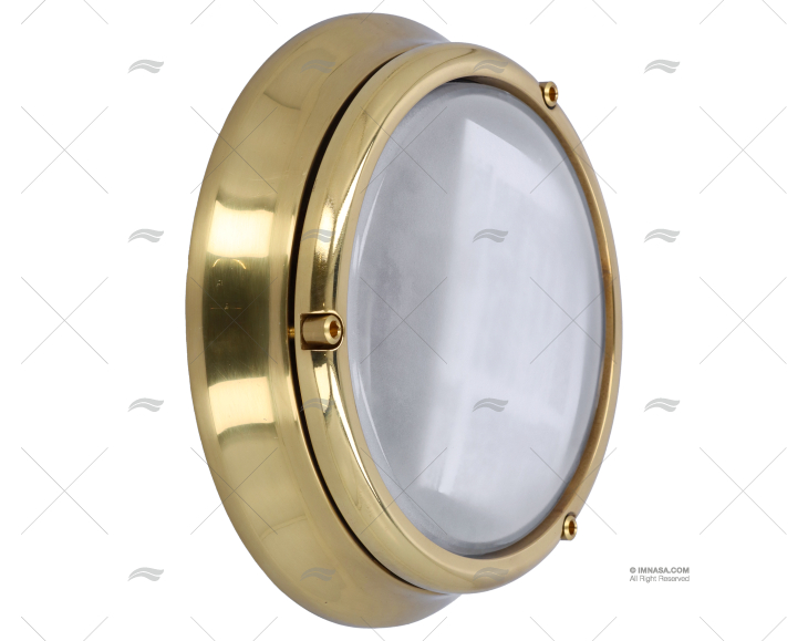 PLAFON LUZ INTERIOR VELA LATÃO POLIDO FORESTI SUARDI