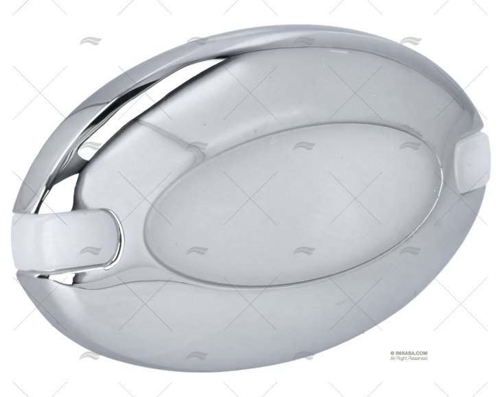 LUZ INTERIOR DELPHINUS LATÃO CROMADO/OPALINO FORESTI SUARDI