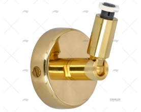 SUPORTE LUZ AURIGA LATÃO POLIDO FORESTI SUARDI