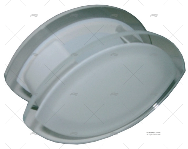 ECRÃ LUZ OVAL ACABAMENTO ESPELHO FORESTI SUARDI