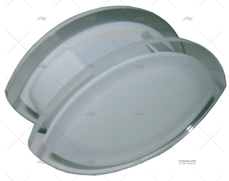 ECRÃ LUZ OVAL ACABAMENTO ESPELHO FORESTI SUARDI