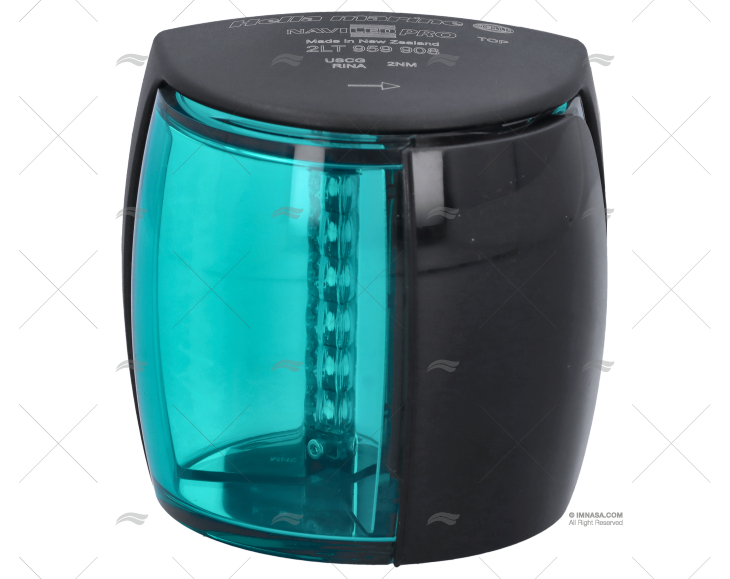 LUZ PRO LED NEGRA ESTRIBOR C5 HELLA MARINE