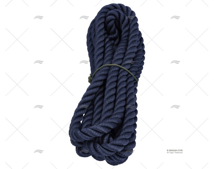CORDAGE POLYESTER 16mm NAVY A/EPISSURE 1