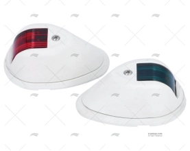 LUZ NAVEGAÇÃO PERKO BRANCA 12V JGO.