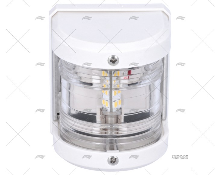 LUCE DI NAVIGAZIONE FERMO LED 12V BIANCA
