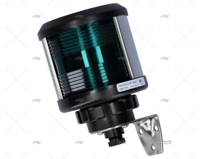 NAV. LIGHT DHR 35 GREEN BASE SB35V