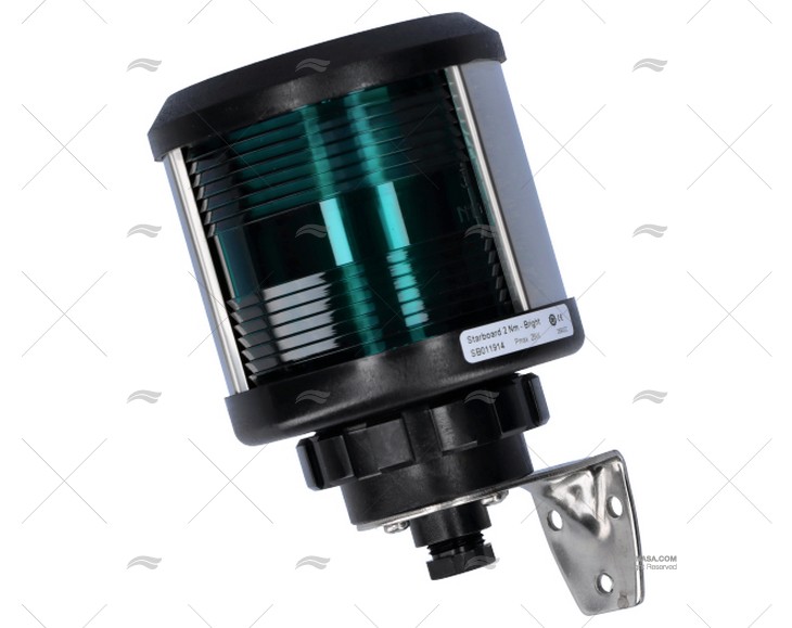 NAV. LIGHT DHR 35 GREEN BASE SB35V