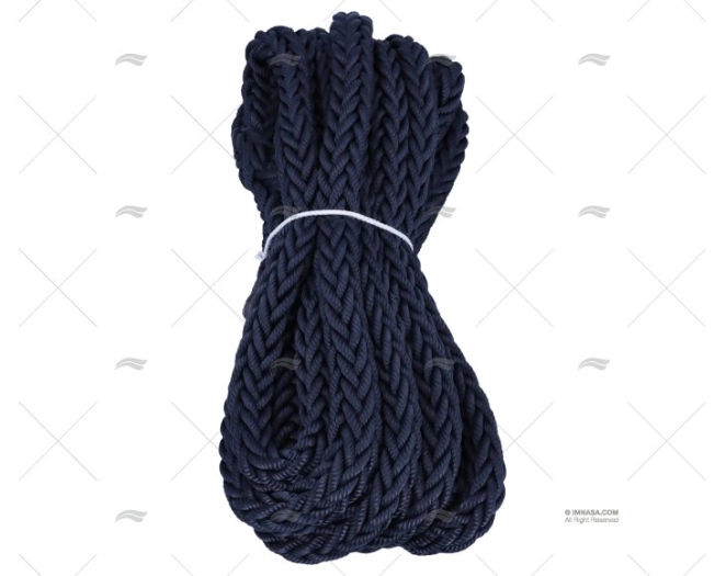 CORDAGE MOOREX 18mm NAVY 1x6m LIROS