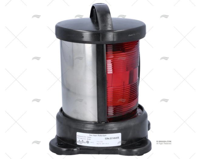 LUZ DHR 55 VERMELHA BASE BB55V
