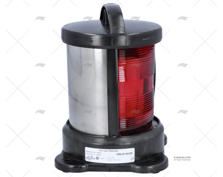 LUZ DHR 55 VERMELHA BASE BB55V