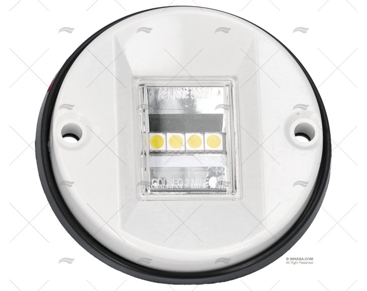 LUCE DI NAVIGAZIONE A LED 12V DIA.76 BIANCA