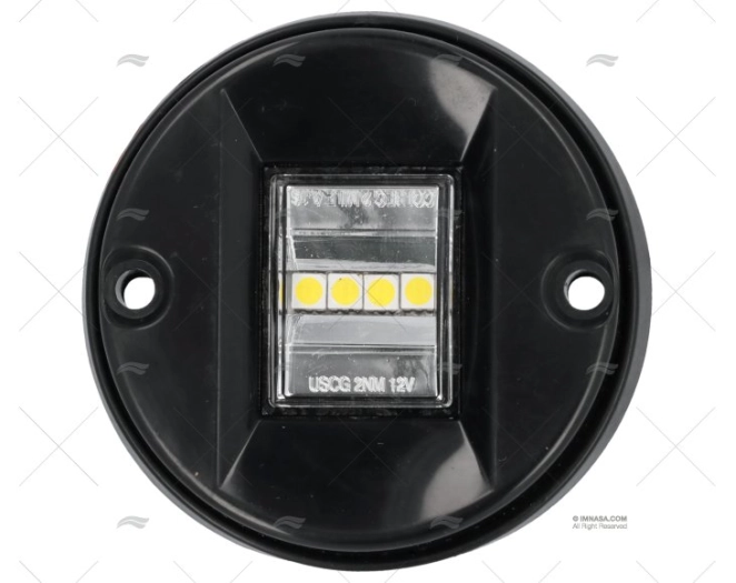 LUZ ALCANCE LED 12V DIA.76 NEGRA