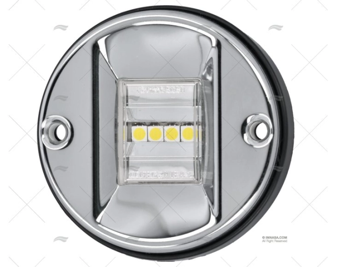 TRANSOM STERN LIGHT LED 12V DIA.76 SS