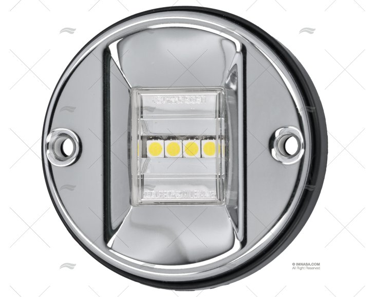TRANSOM STERN LIGHT LED 12V DIA.76 SS