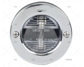 STERN LIGHT PERKO VERTICAL CHROME BRASS PERKO