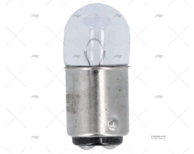 LÂMPADA BA15D  12V 10W 19x38 ESFÉRICA
