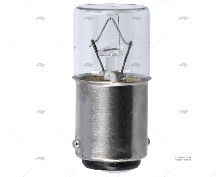 LAMPADINA BA15D  24V 10W 16X35 PIATTA