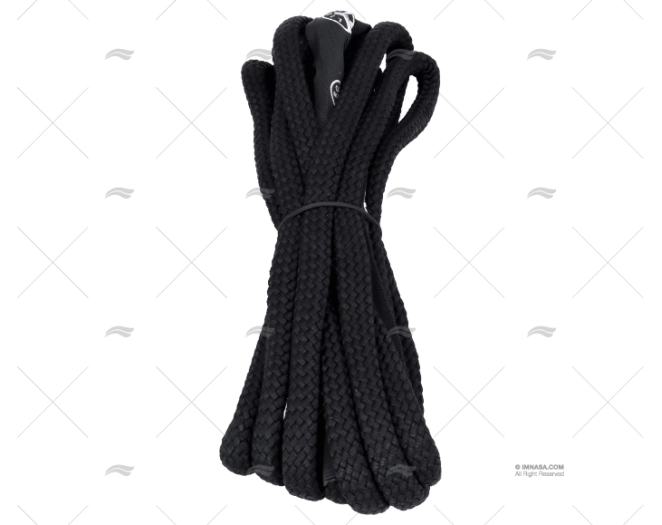 CABO HANDY ELÁSTICO 14mm PRETO      1x 6m LIROS