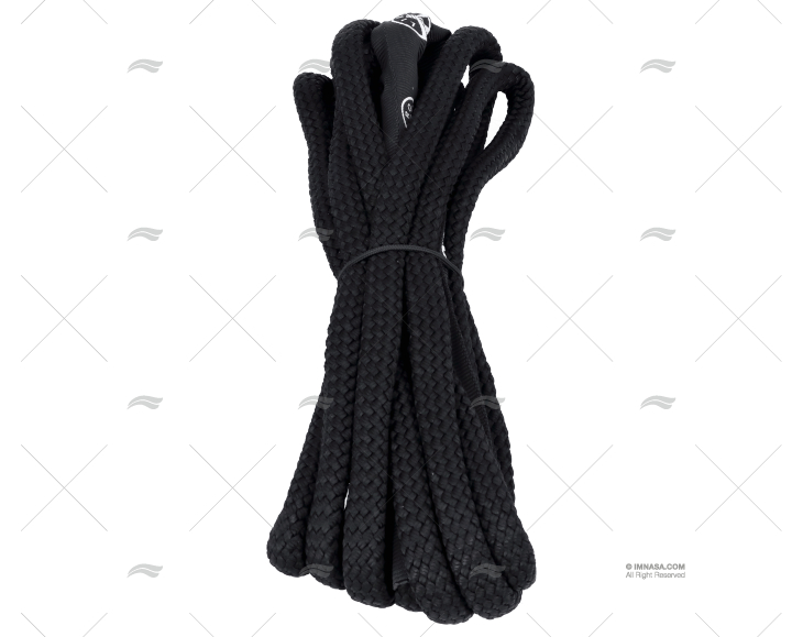CABO HANDY ELÁSTICO 14mm PRETO      1x 6m LIROS