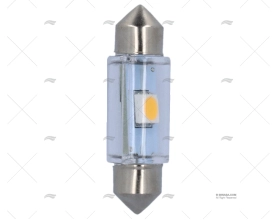 BOMBILLA FESTOON 12V  0,4W LED 30