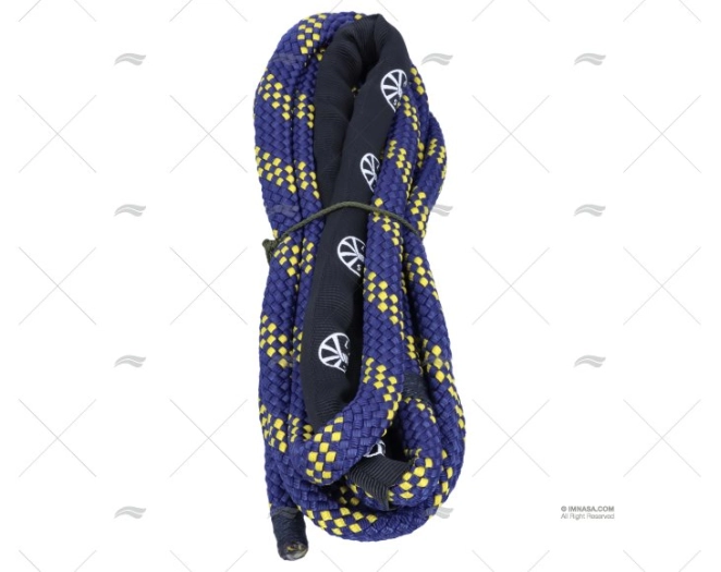 CIMA HANDY ELASTICA 16mm NAVY/GIAL. 1x 6m LIROS