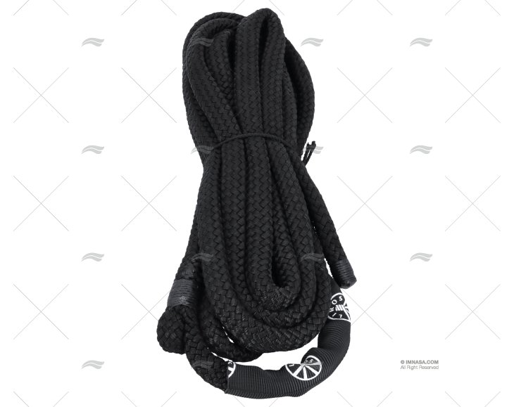 CIMA HANDY ELASTICO 16mm NERO      1x 6m LIROS