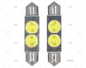 LÂMPADA FESTÃO 12V  4  W 11x42 BRANCA