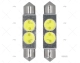 FESTOON LED T11x42mm WHITE 12V